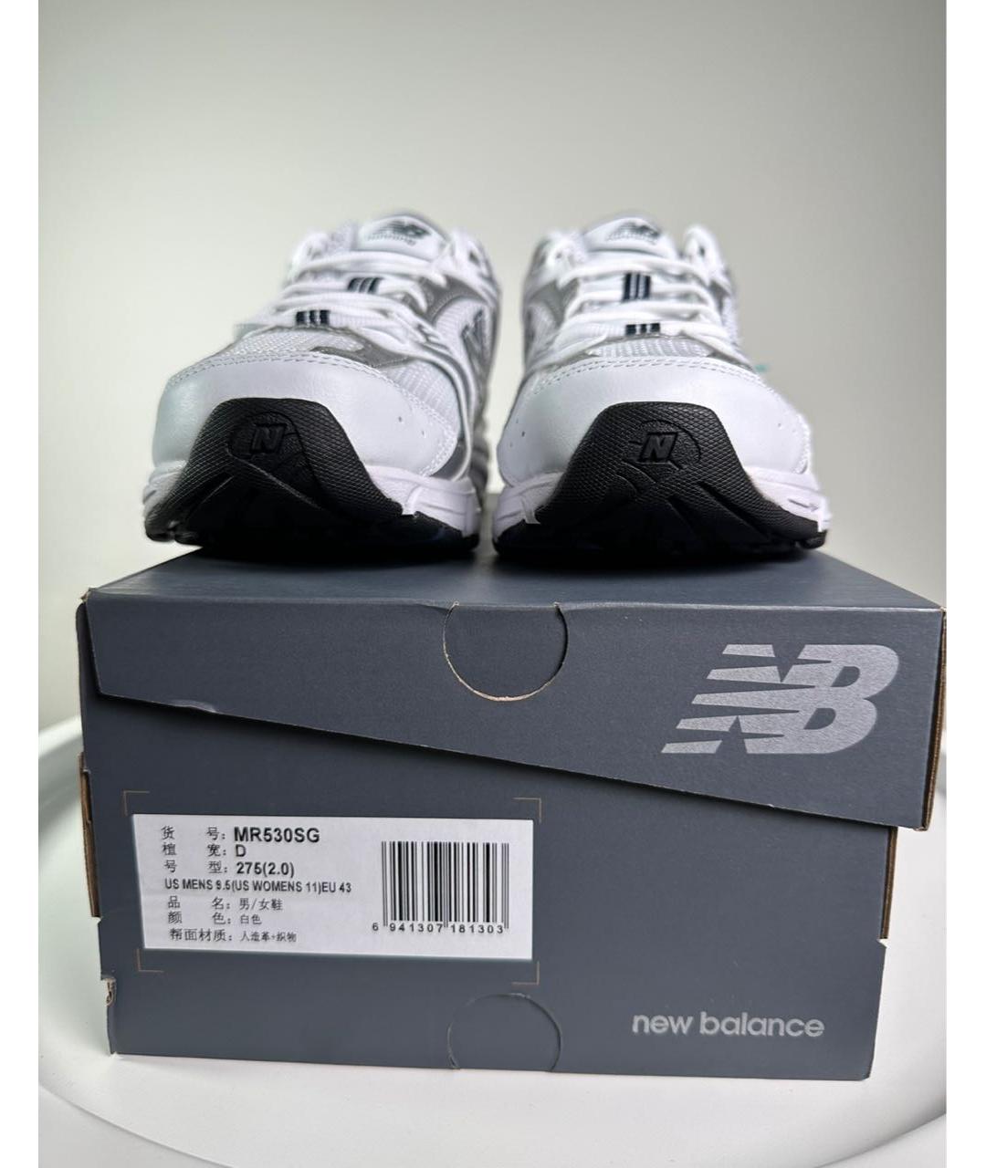 NEW BALANCE Серебряные высокие кроссовки / кеды, фото 2