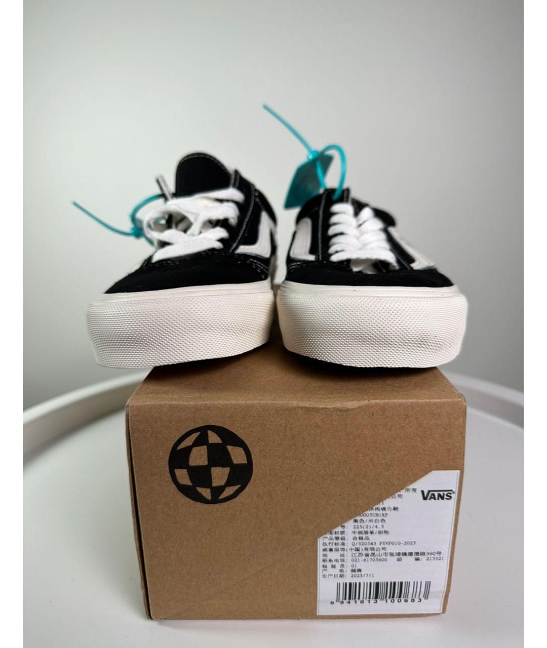 VANS Черные кеды, фото 2