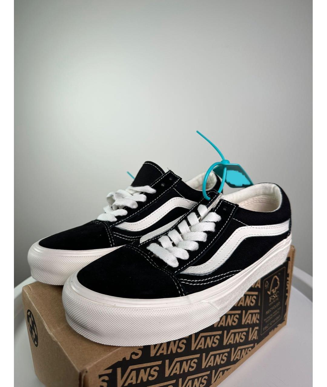 VANS Черные кеды, фото 3