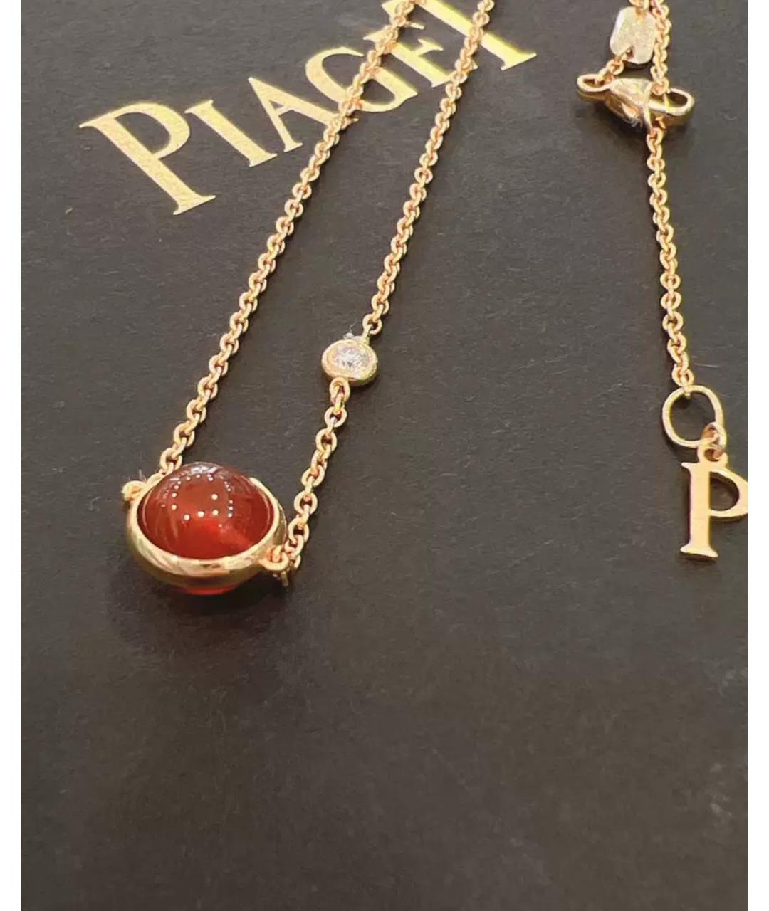 PIAGET Красная подвеска из розового золота, фото 3