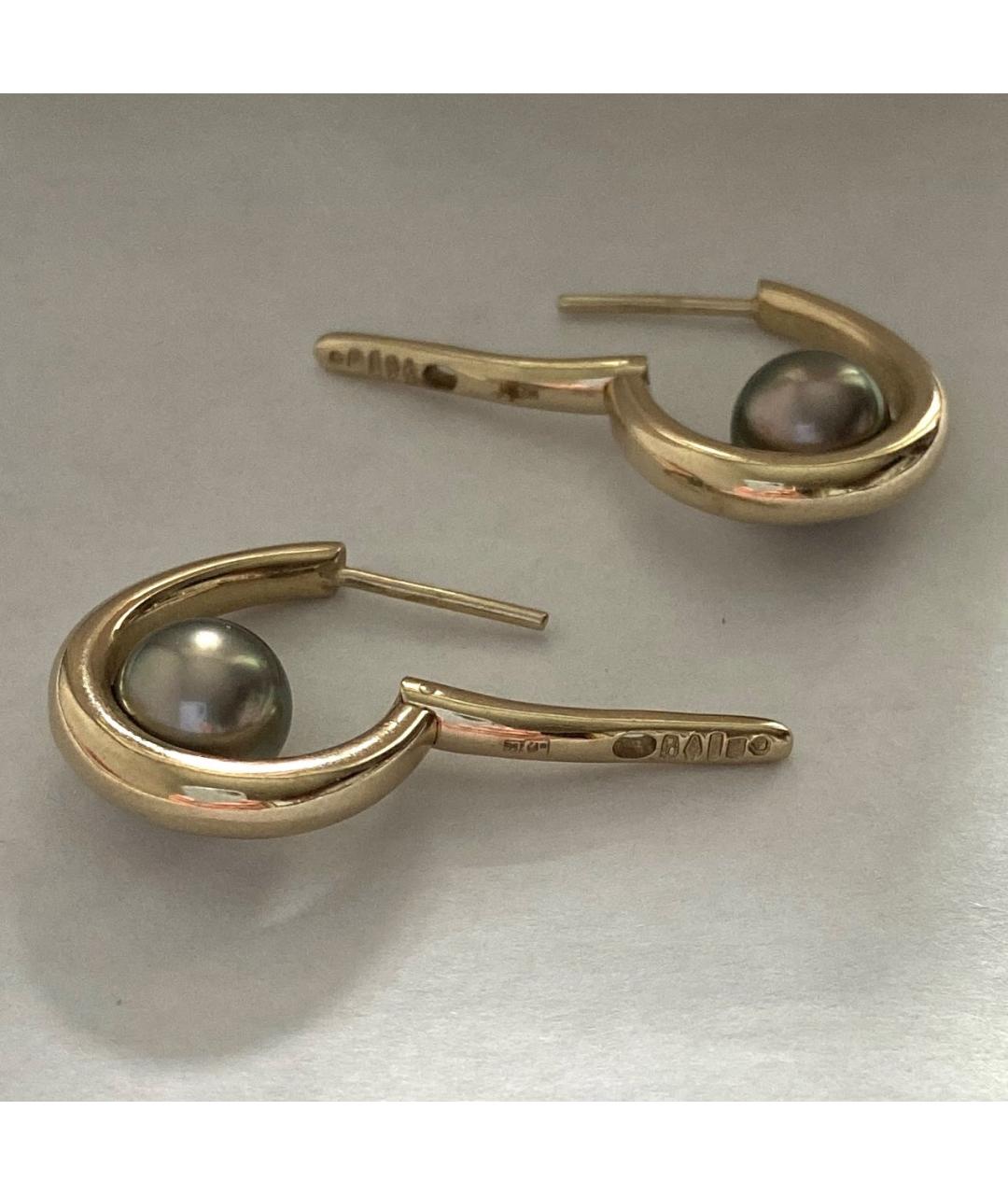 Mikimoto Серьги из белого золота, фото 2