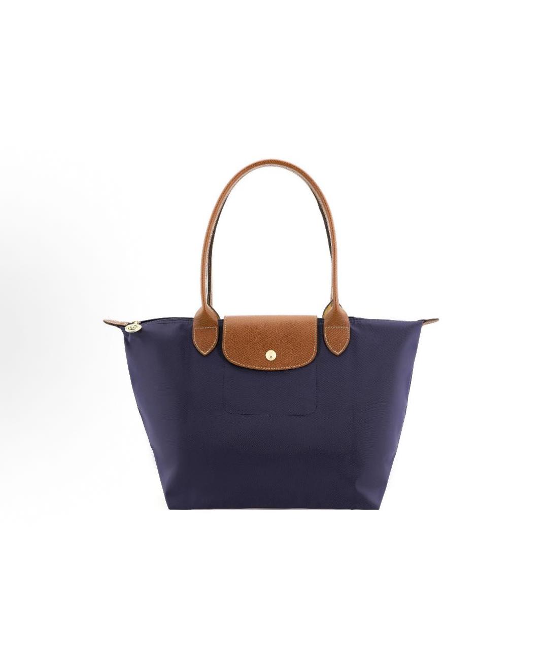 LONGCHAMP Темно-синяя сумка тоут, фото 1