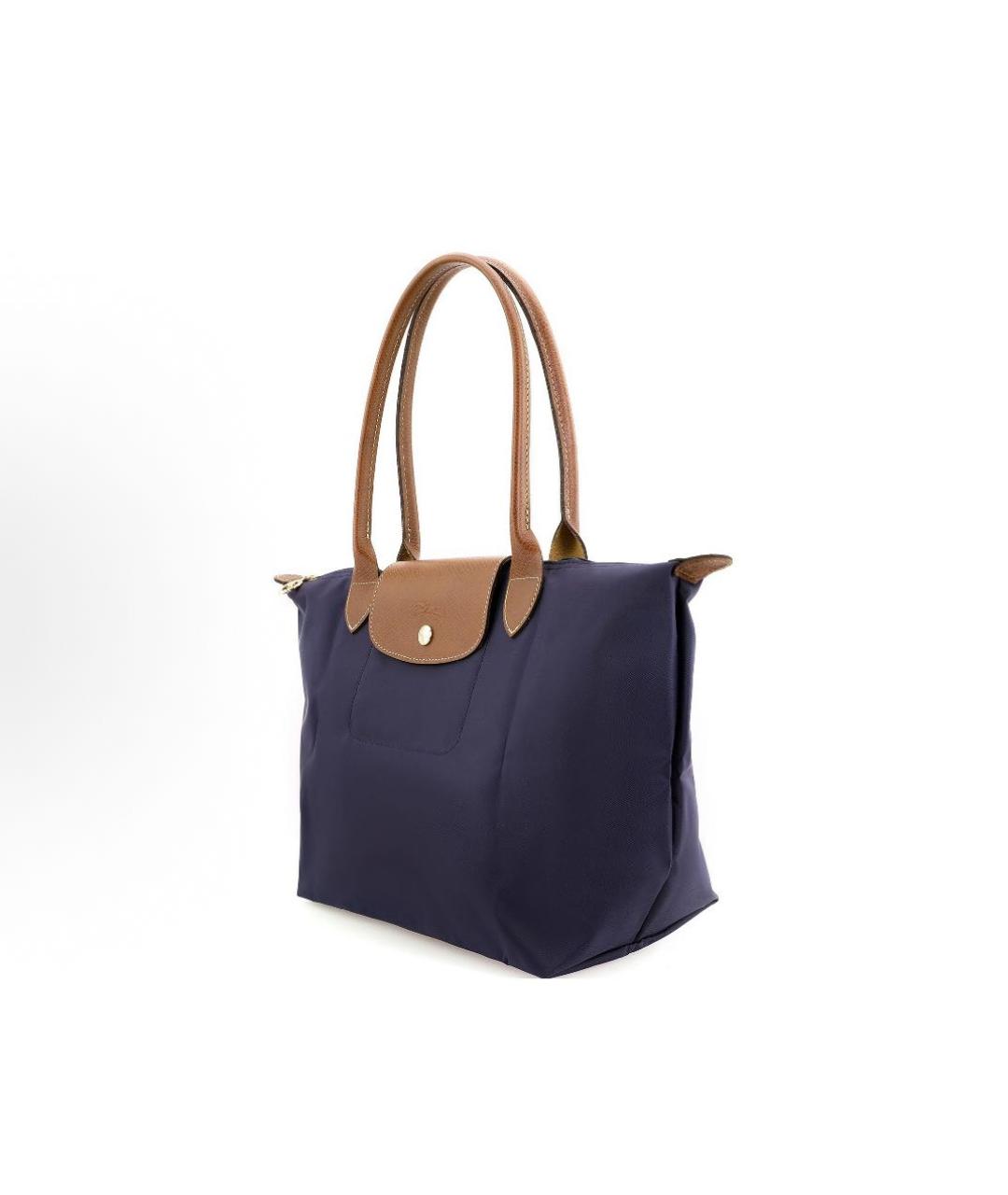 LONGCHAMP Темно-синяя сумка тоут, фото 3