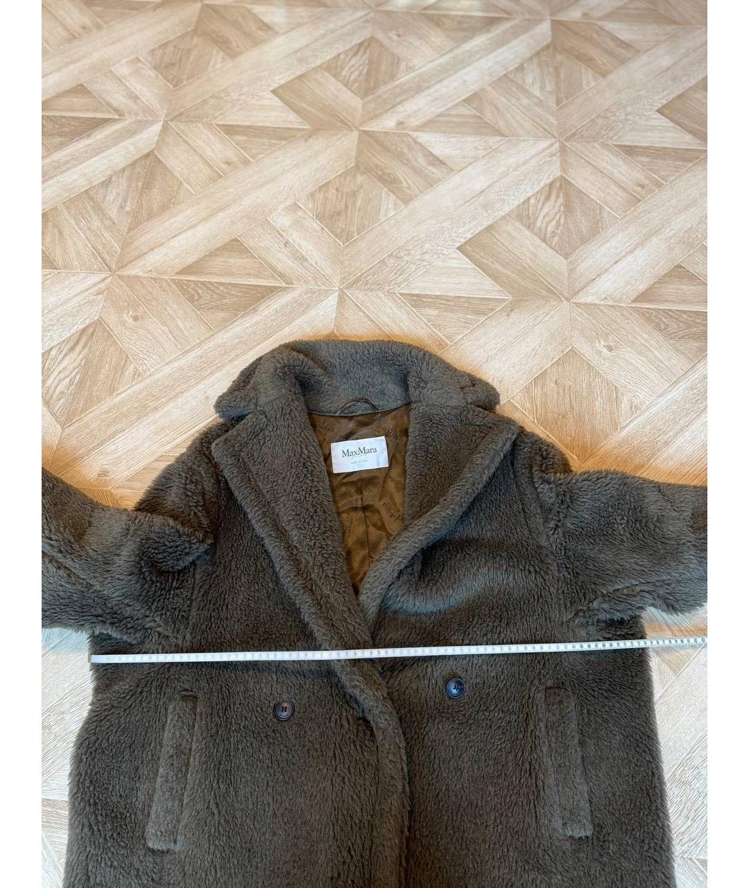 MAX MARA Коричневое пальто, фото 7