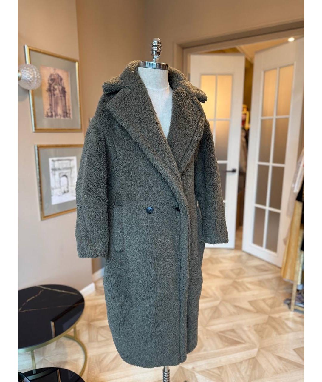 MAX MARA Коричневое пальто, фото 9