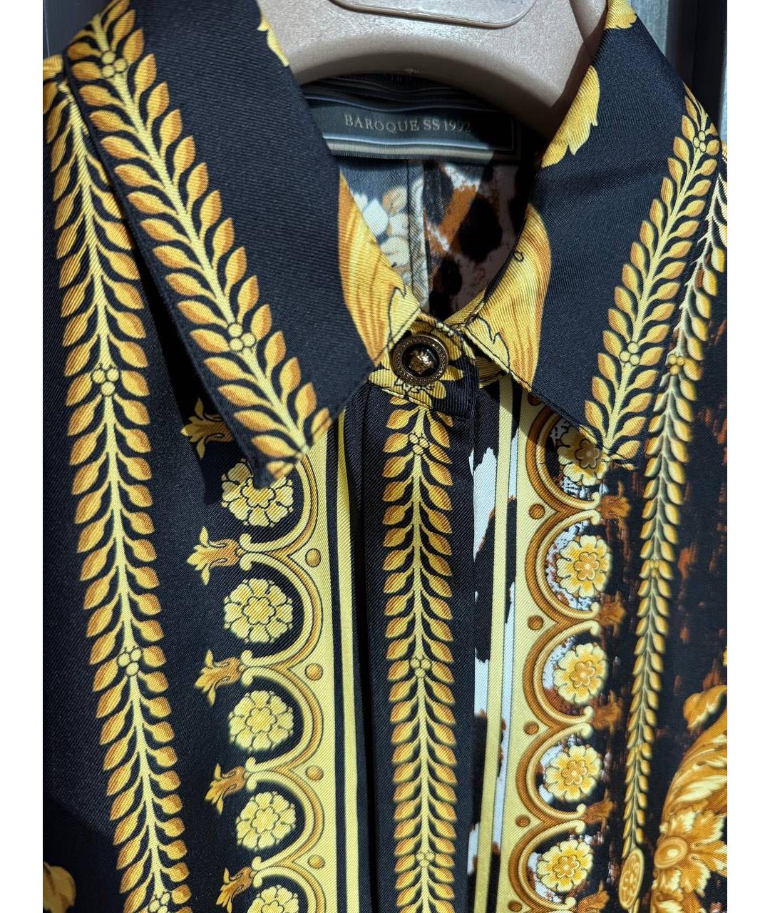 VERSACE Шелковая блузы, фото 7