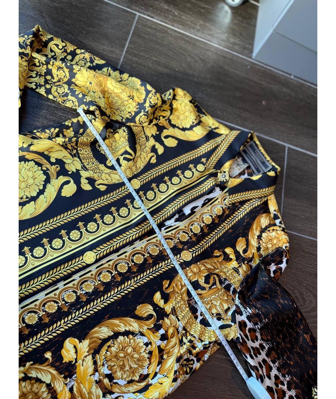 VERSACE Шелковая блузы, фото 5