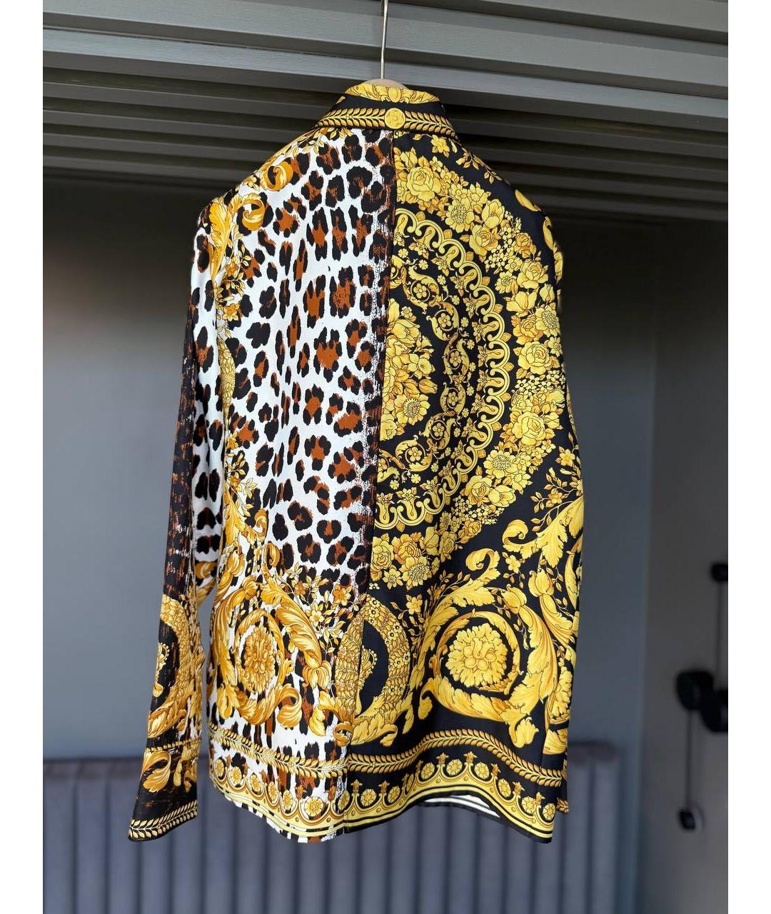 VERSACE Шелковая блузы, фото 2