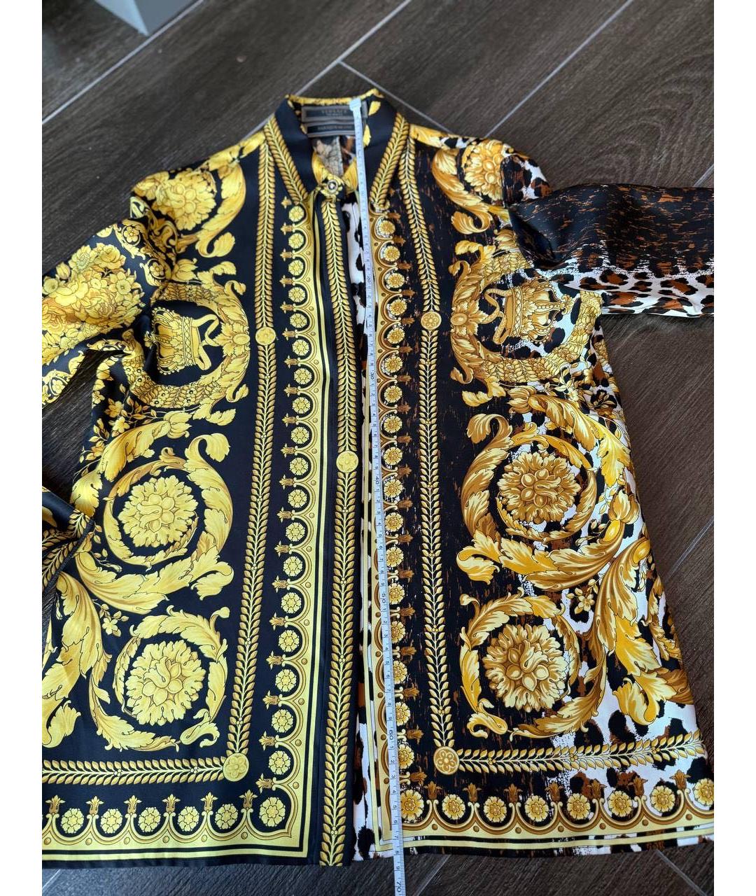 VERSACE Шелковая блузы, фото 6