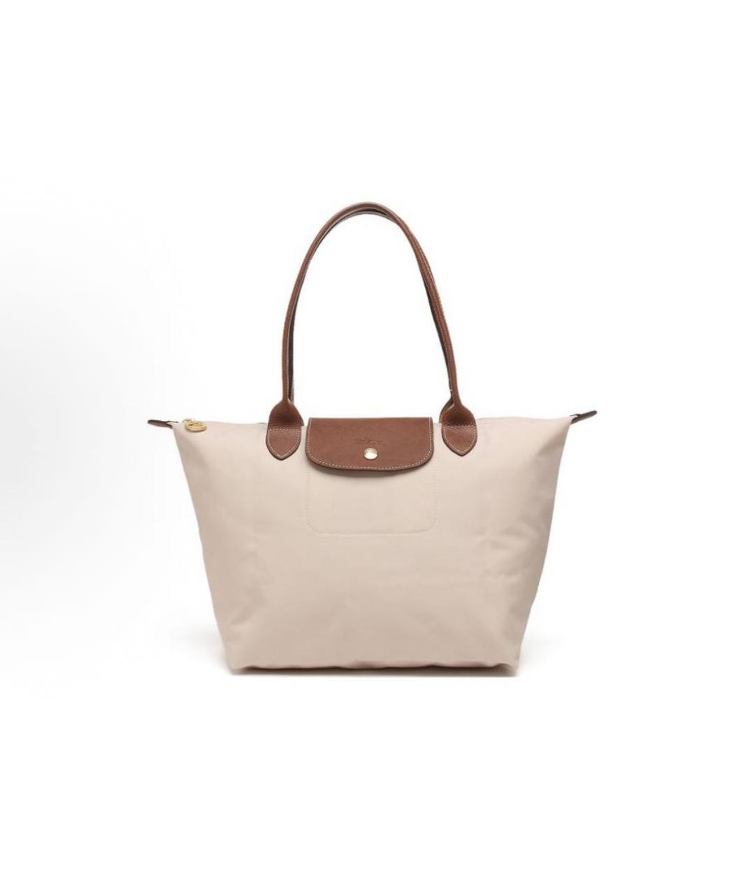 LONGCHAMP Белая сумка тоут, фото 3