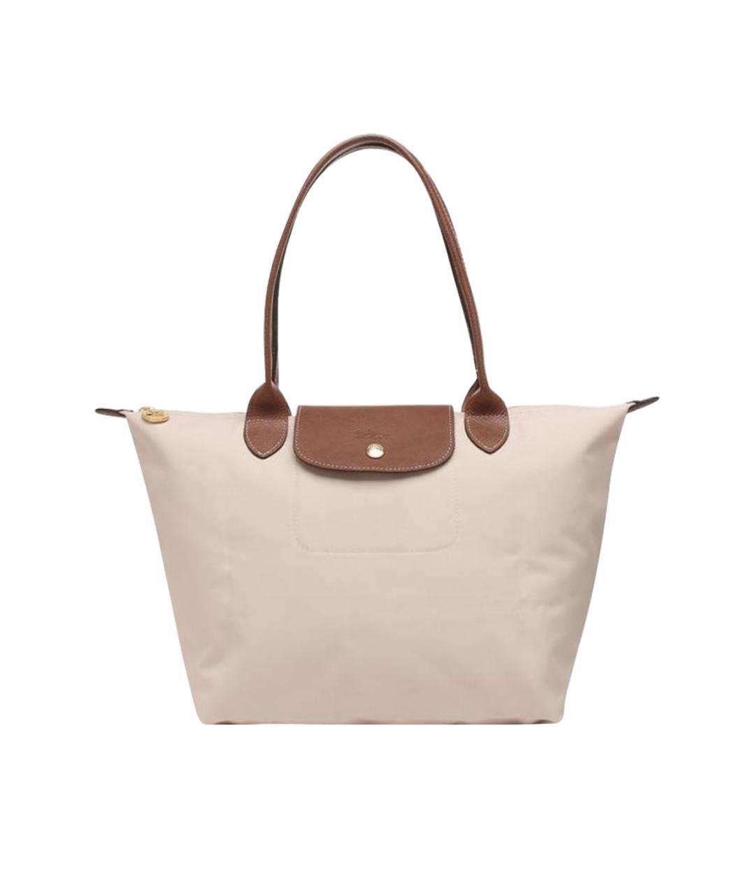 LONGCHAMP Белая сумка тоут, фото 1