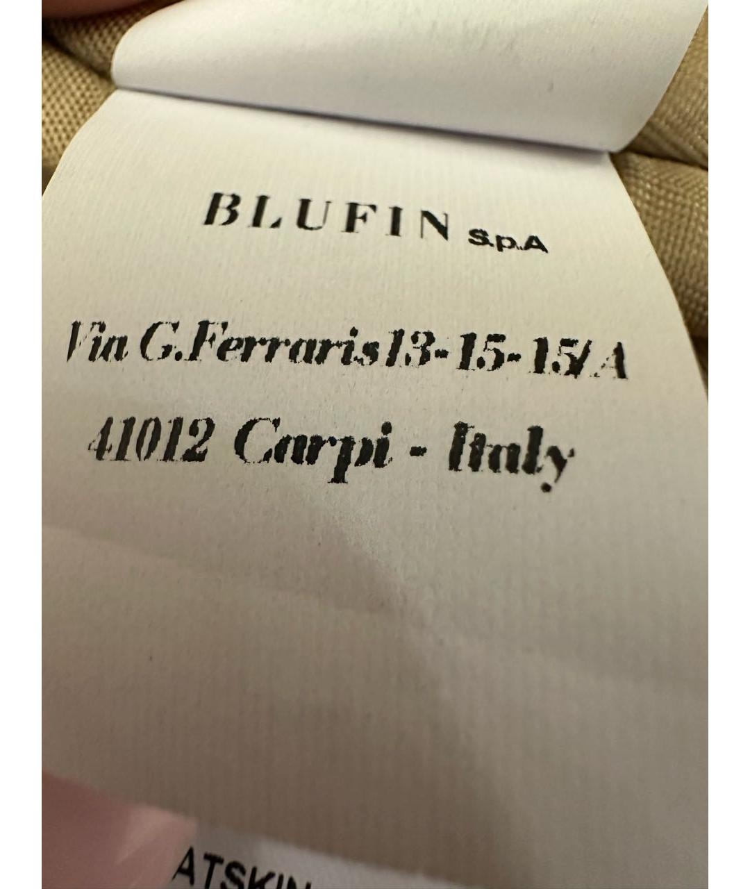 BLUMARINE Бежевая замшевая дубленка, фото 6