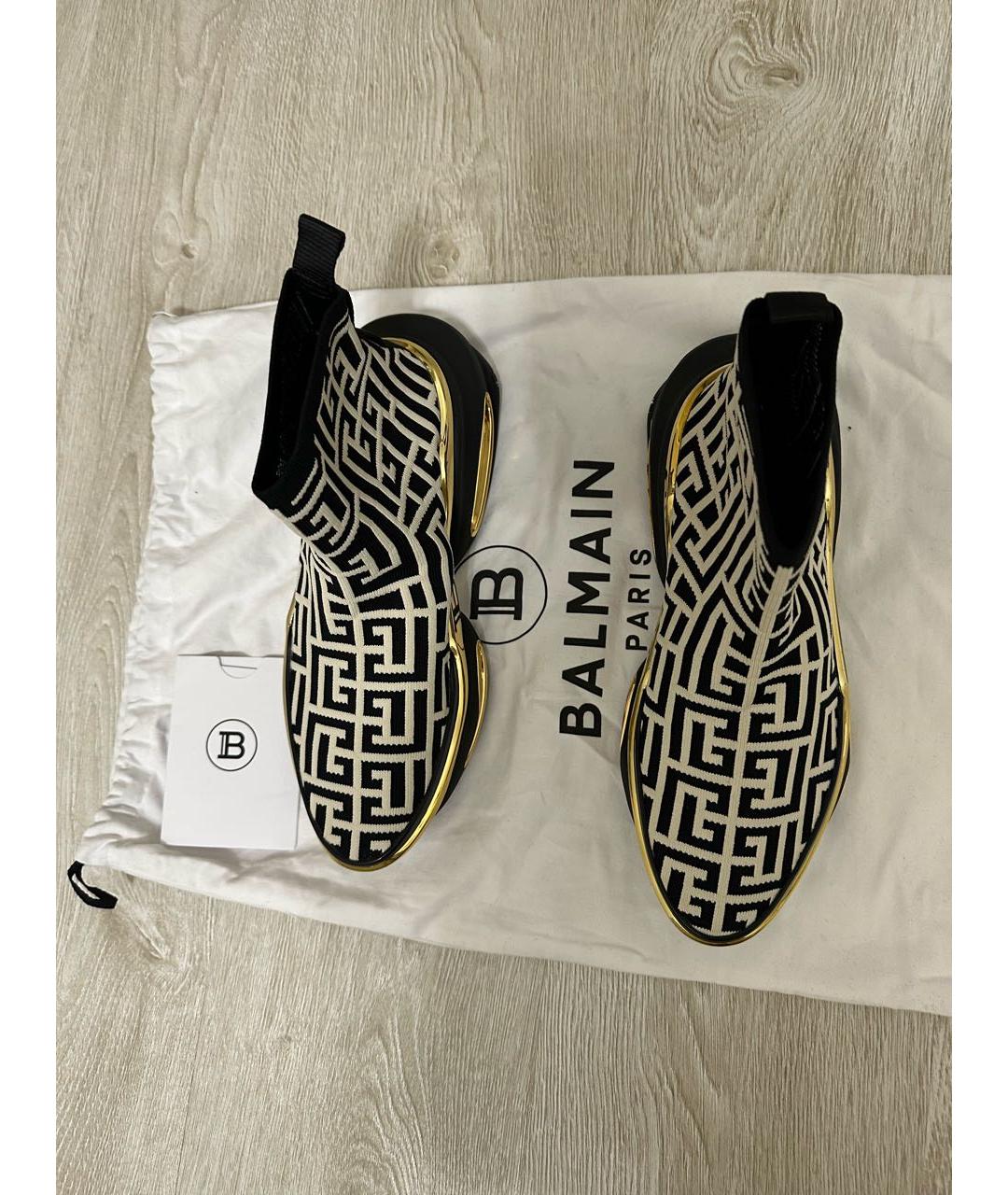 BALMAIN Текстильные ботинки, фото 2