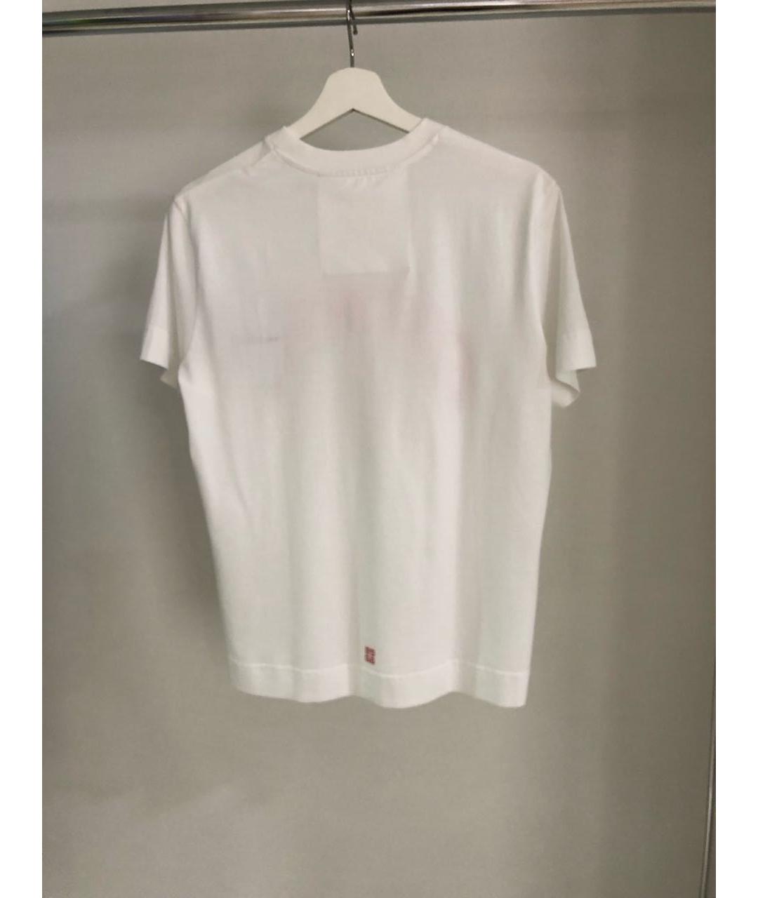 GIVENCHY Белая хлопковая футболка, фото 2