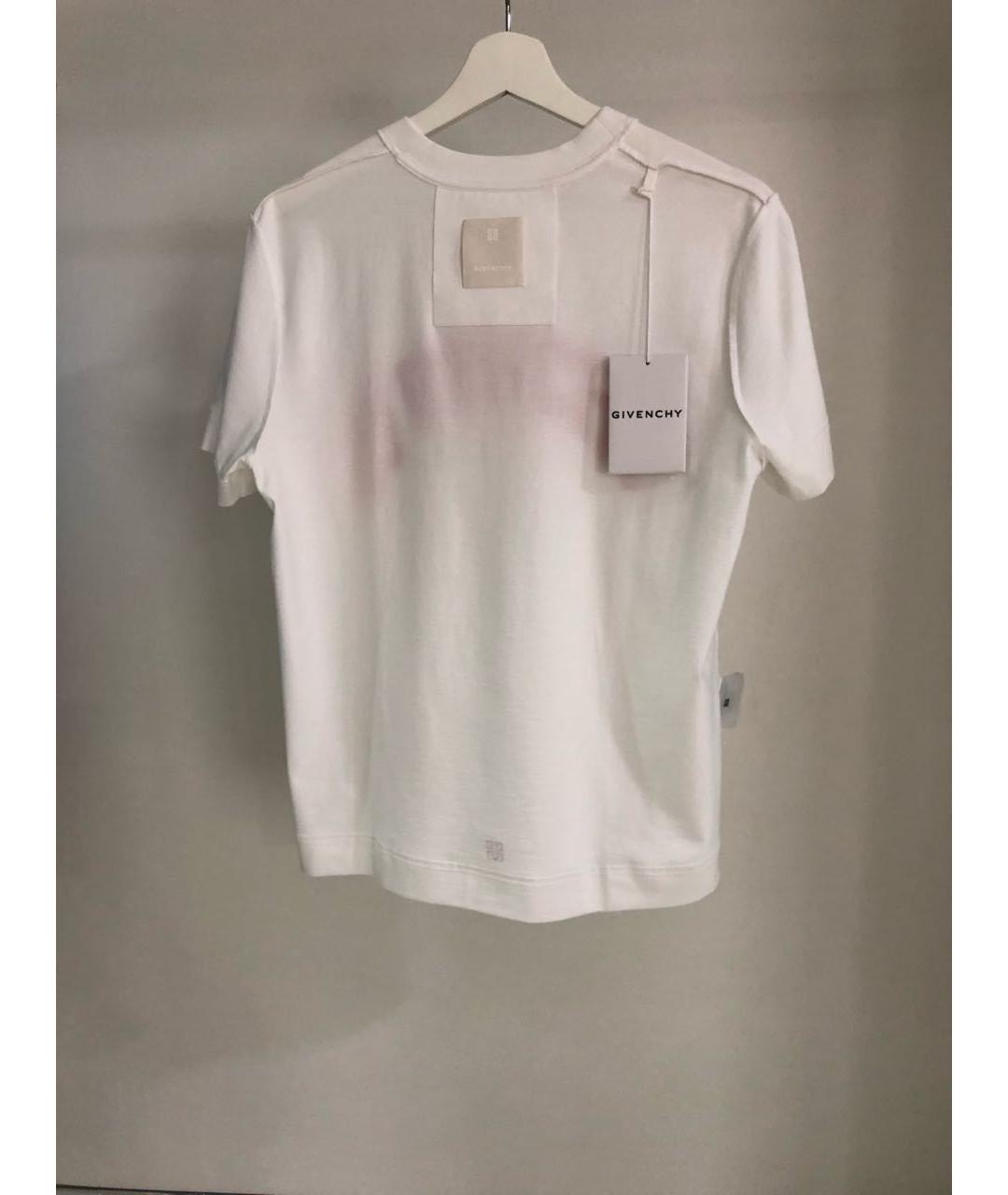 GIVENCHY Белая хлопковая футболка, фото 3