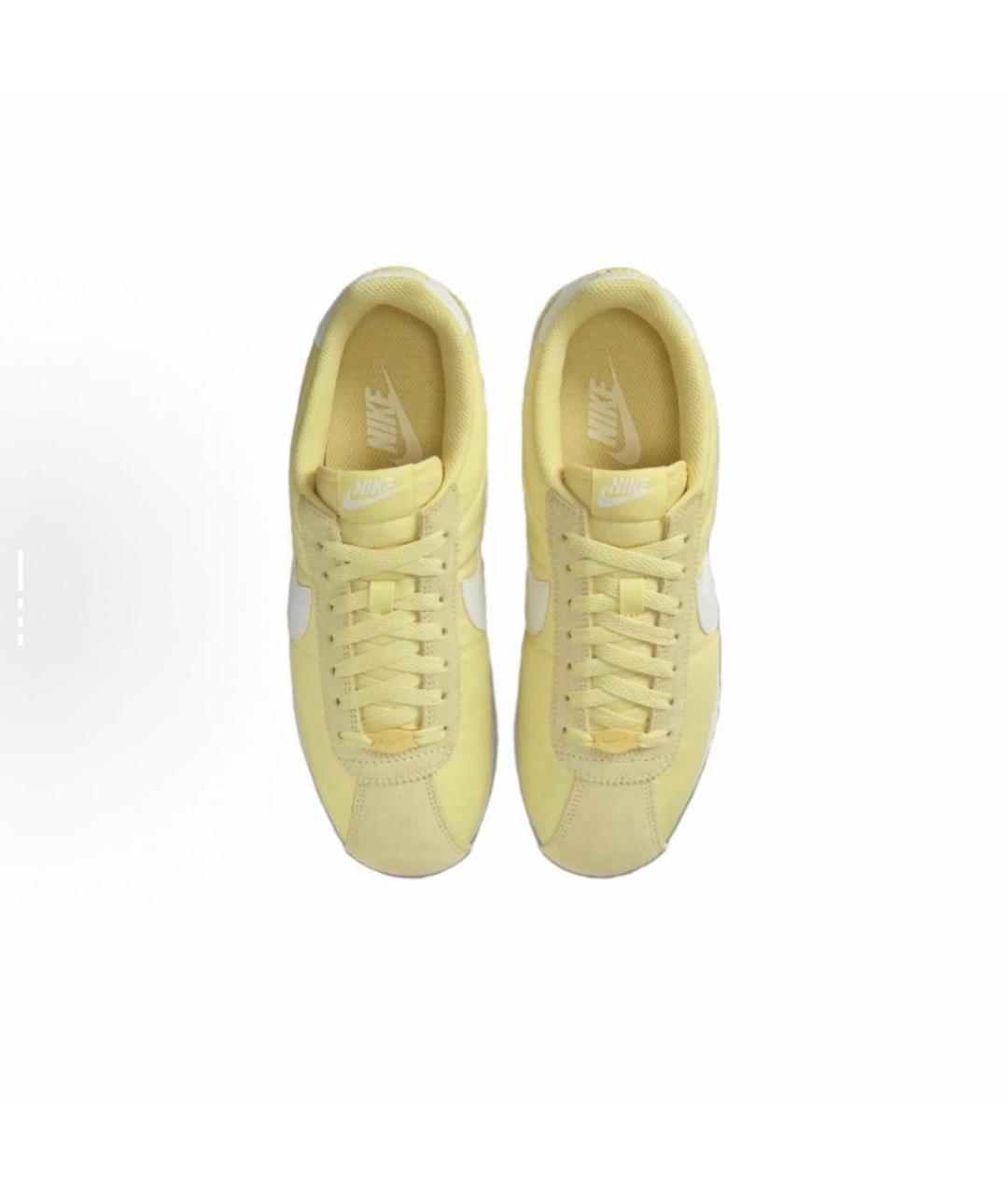 NIKE Желтые текстильные кроссовки, фото 4