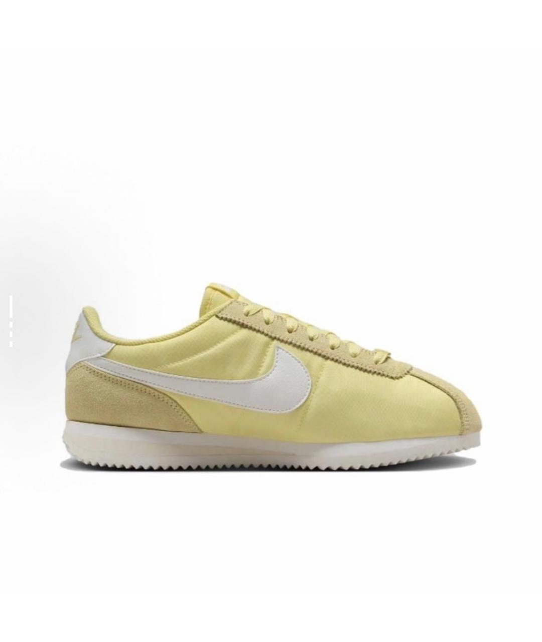 NIKE Желтые текстильные кроссовки, фото 2