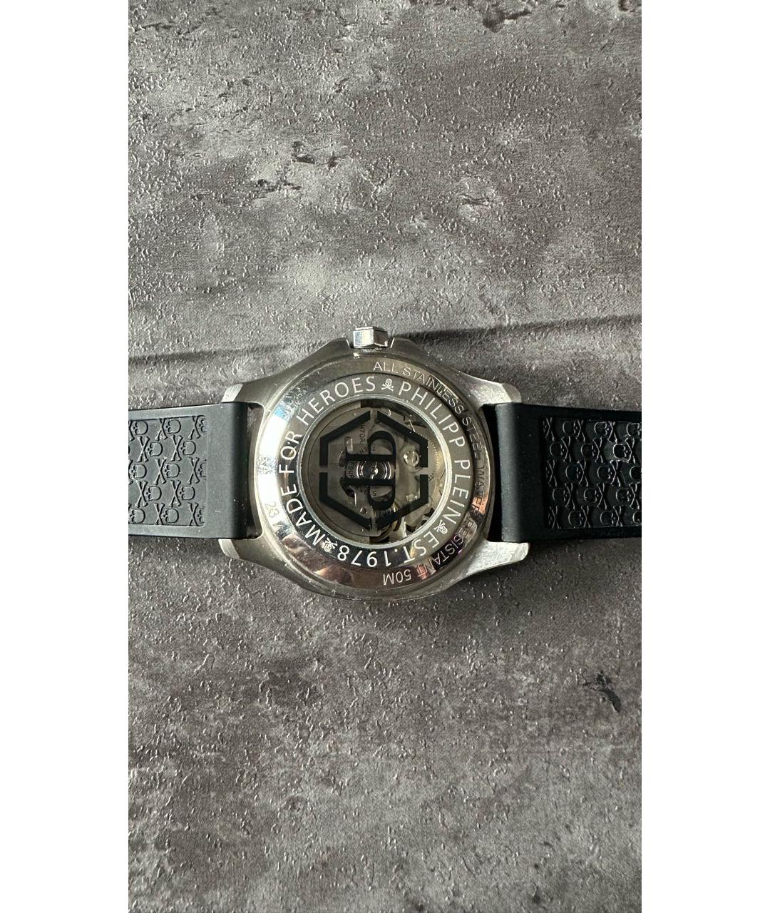 PHILIPP PLEIN Серебряные стальные часы, фото 3