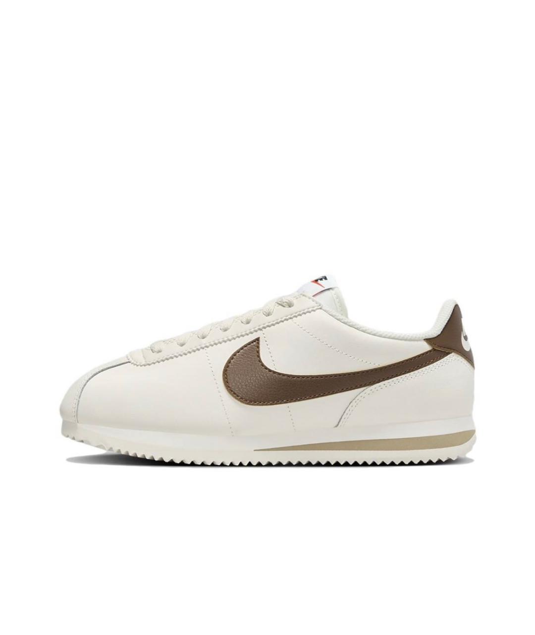 NIKE Бежевые кроссовки из искусственной кожи, фото 7