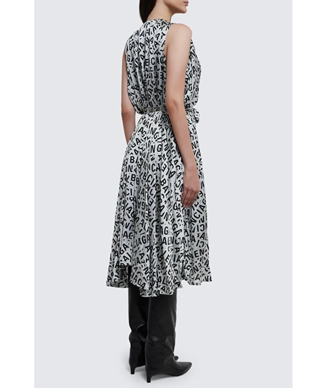 BALENCIAGA Мульти повседневное платье, фото 4