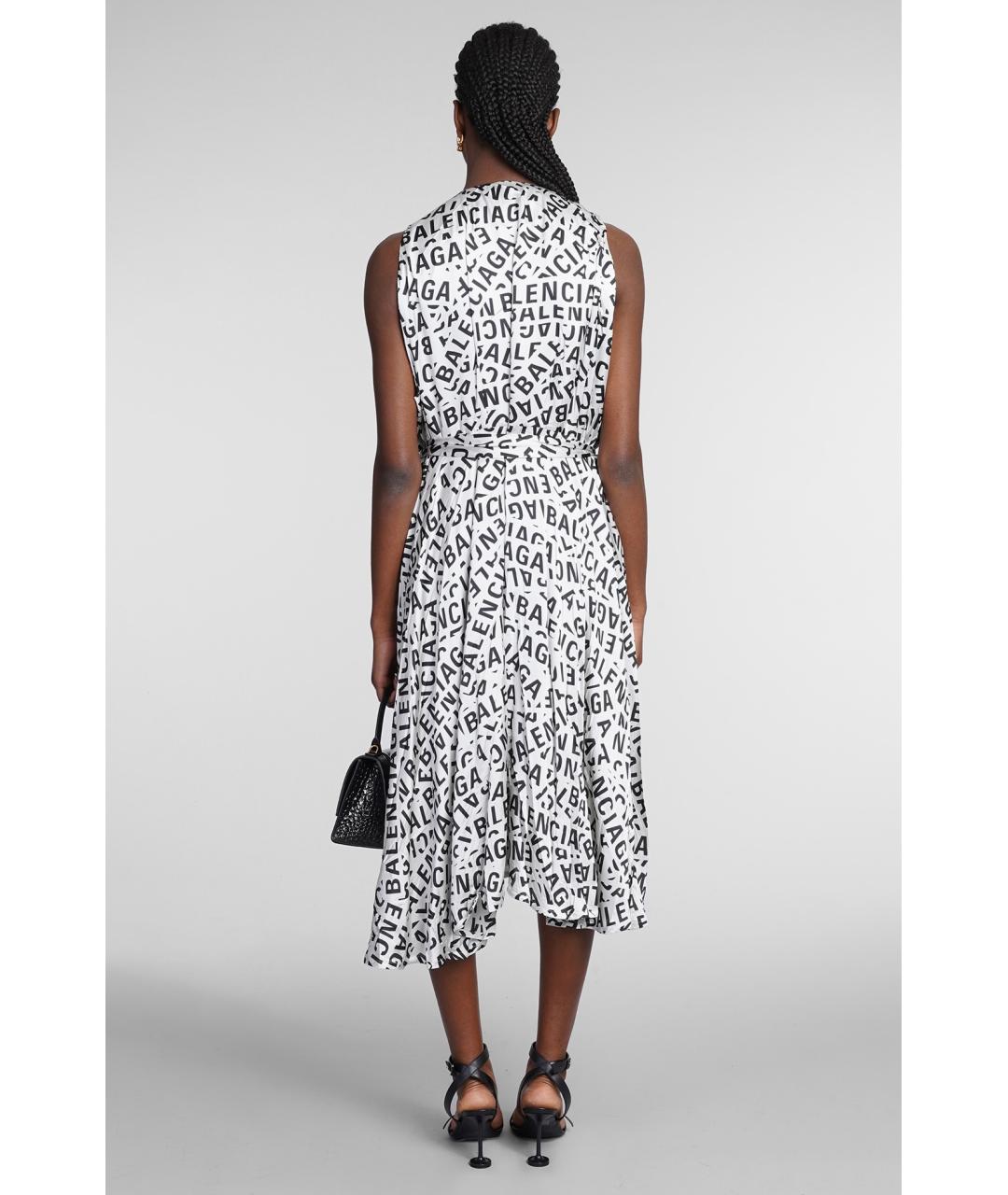 BALENCIAGA Мульти повседневное платье, фото 7
