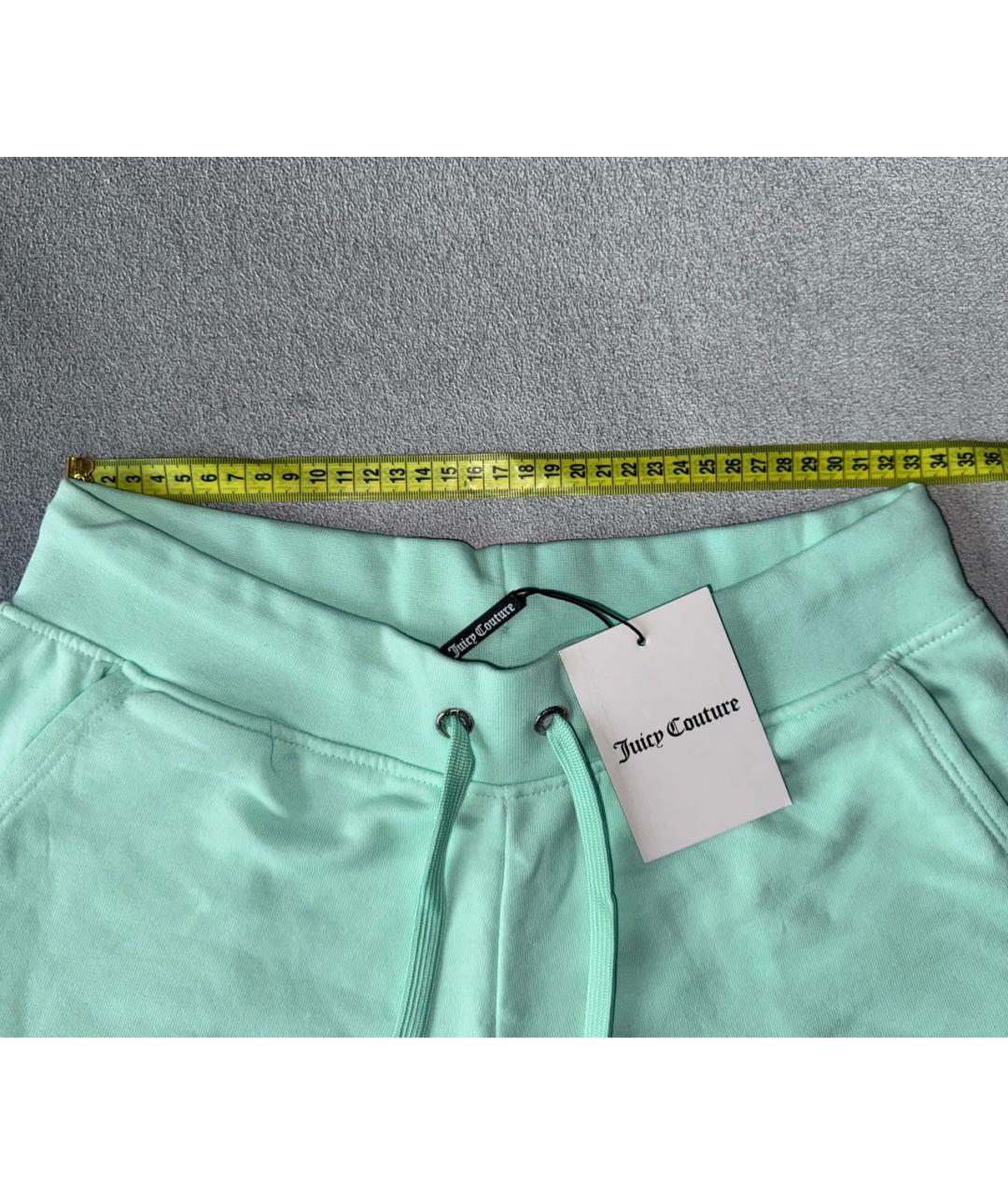 JUICY COUTURE Зеленые хлопковые шорты, фото 6