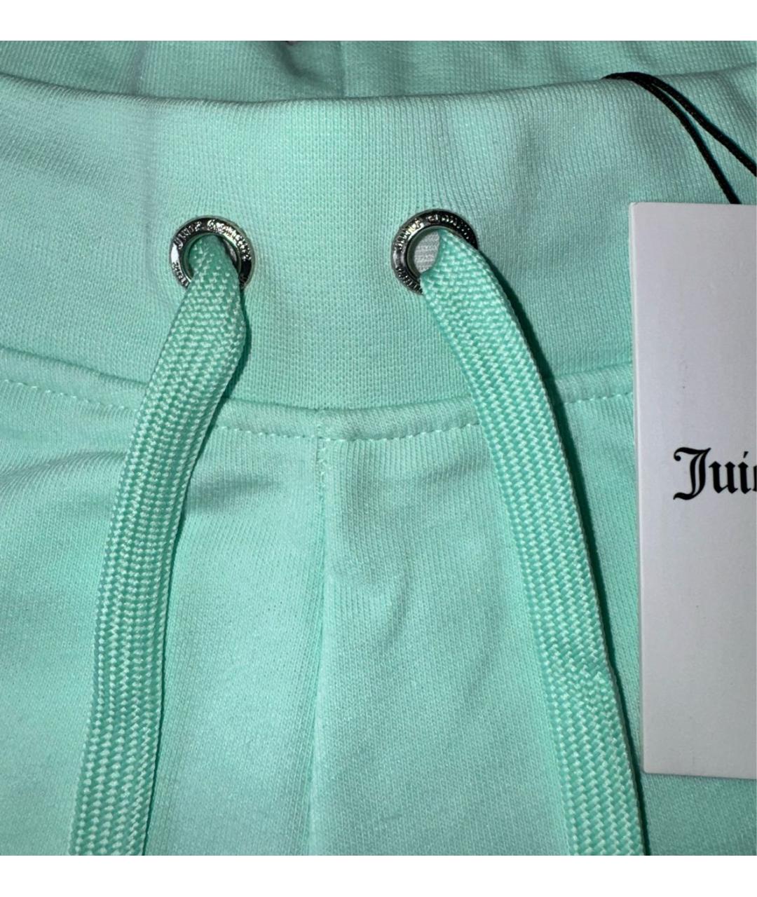 JUICY COUTURE Зеленые хлопковые шорты, фото 7
