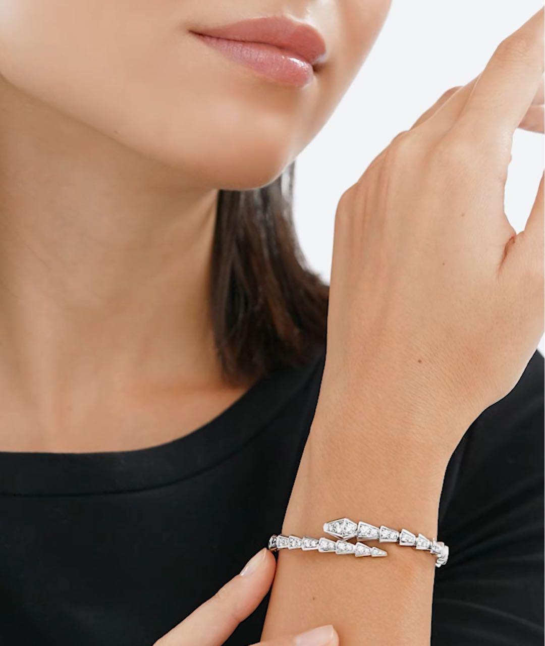 BVLGARI Браслет из белого золота, фото 4