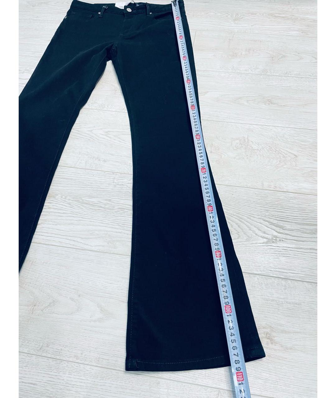 ARMANI EXCHANGE Черные хлопко-эластановые джинсы клеш, фото 7