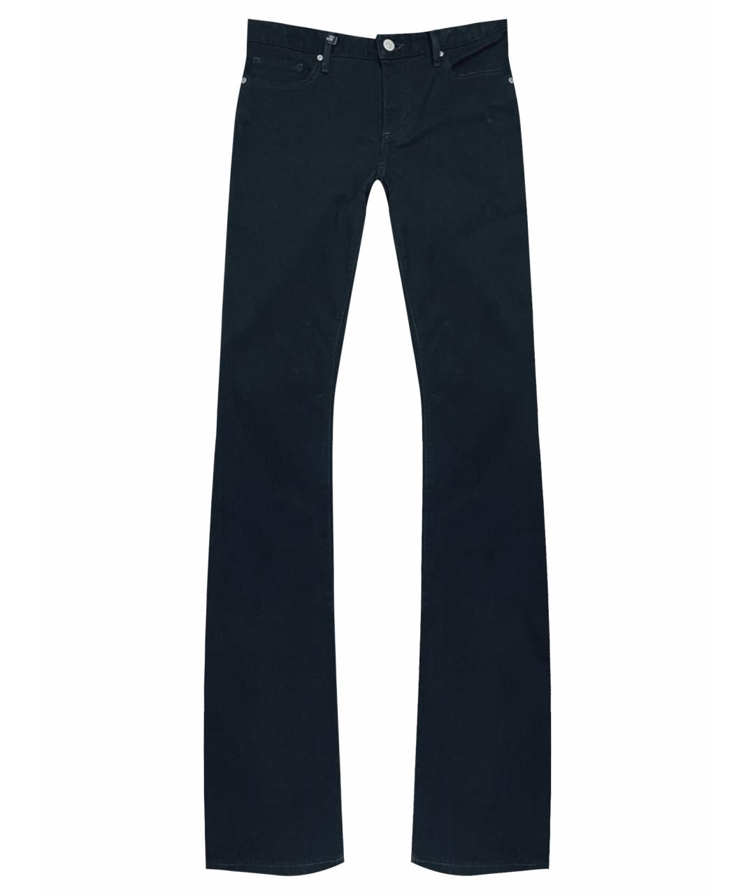 ARMANI EXCHANGE Черные хлопко-эластановые джинсы клеш, фото 1