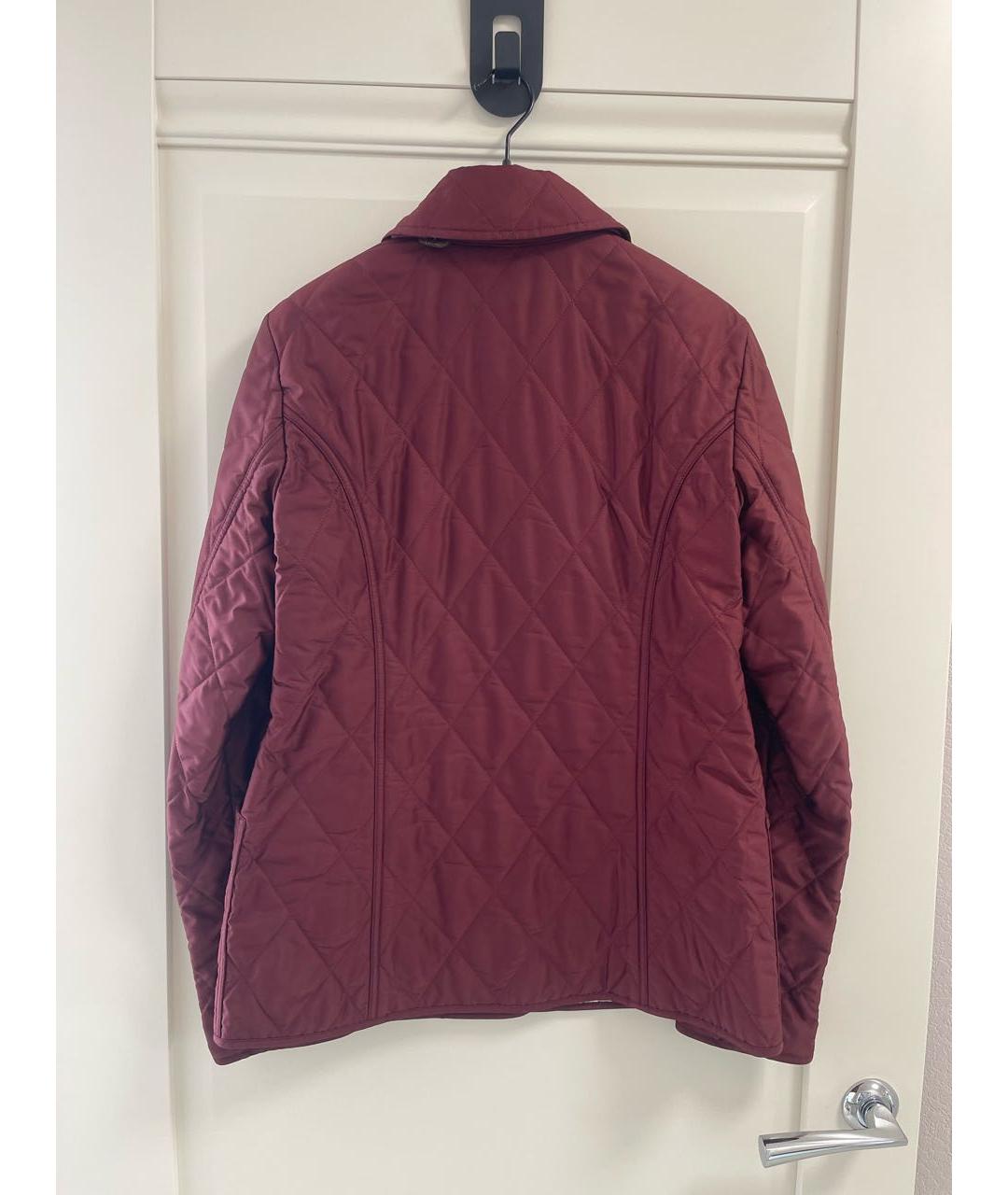 BURBERRY Бордовая куртка, фото 2