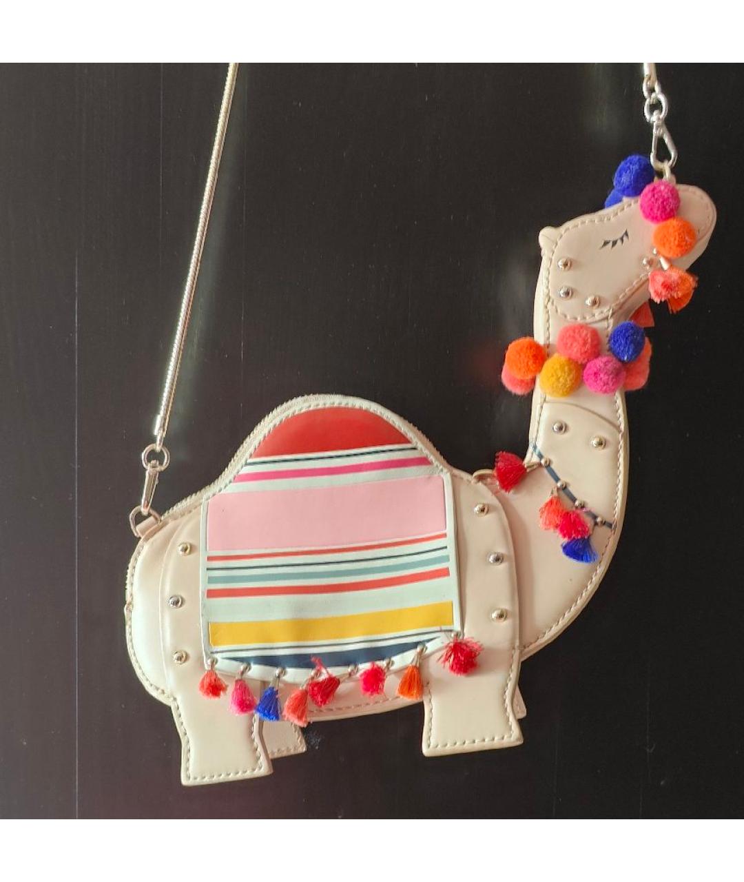 KATE SPADE Бежевая кожаная сумка через плечо, фото 6