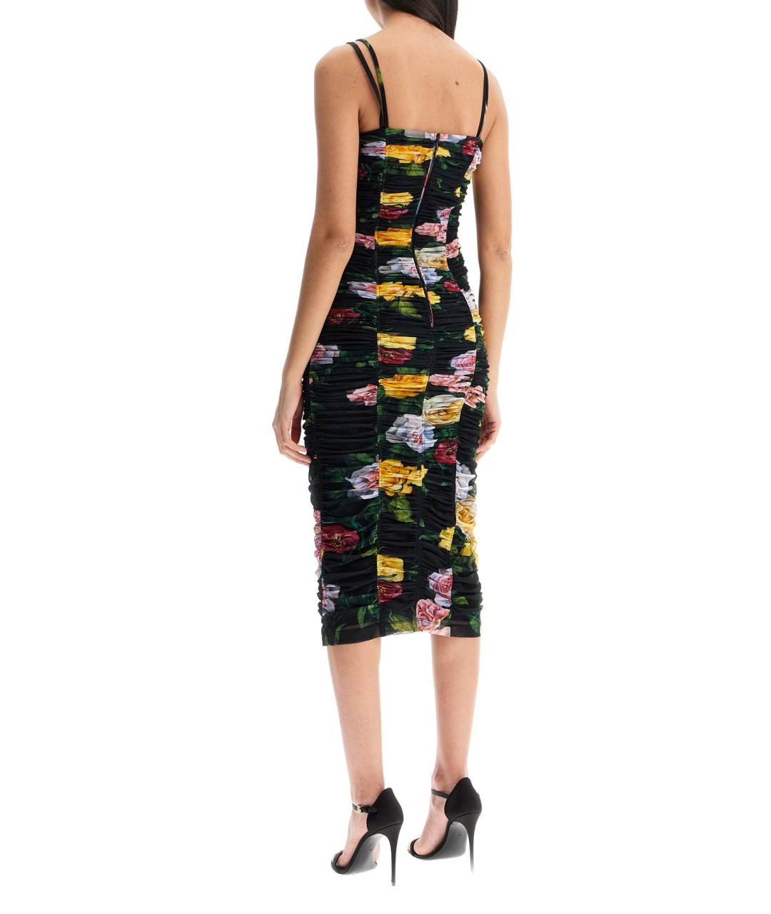 DOLCE&GABBANA Мульти повседневное платье, фото 3