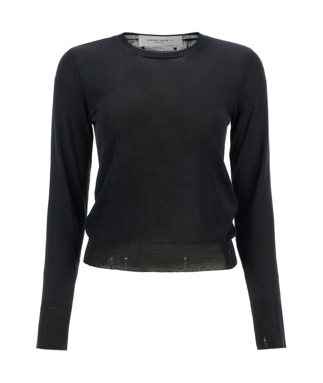 GOLDEN GOOSE DELUXE BRAND Черный джемпер / свитер, фото 1