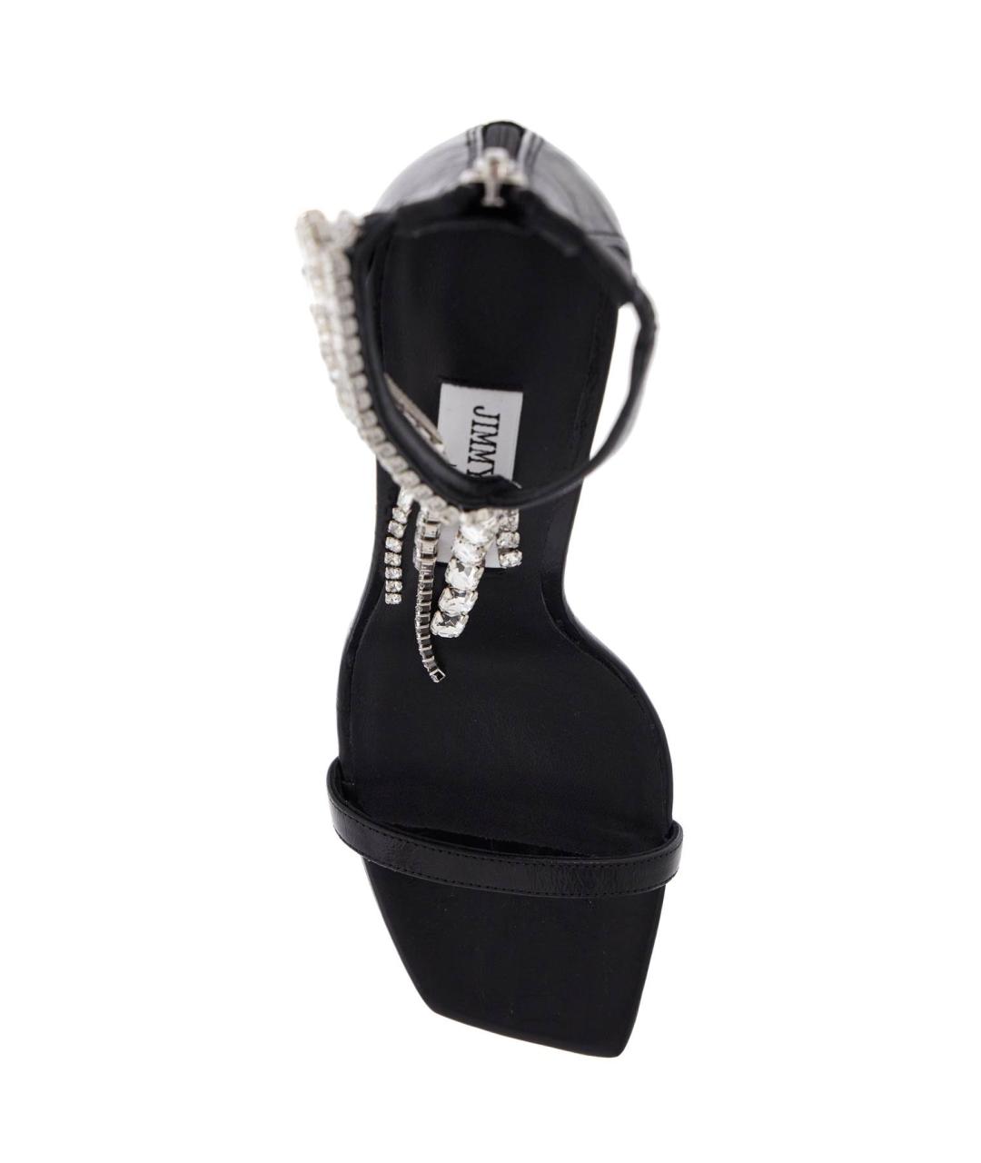 JIMMY CHOO Черные кожаные туфли, фото 2
