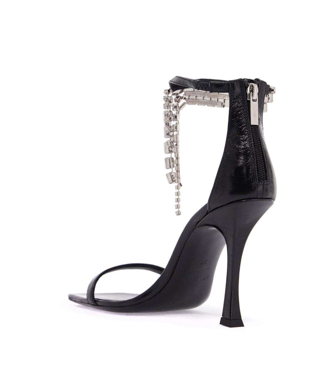JIMMY CHOO Черные кожаные туфли, фото 3