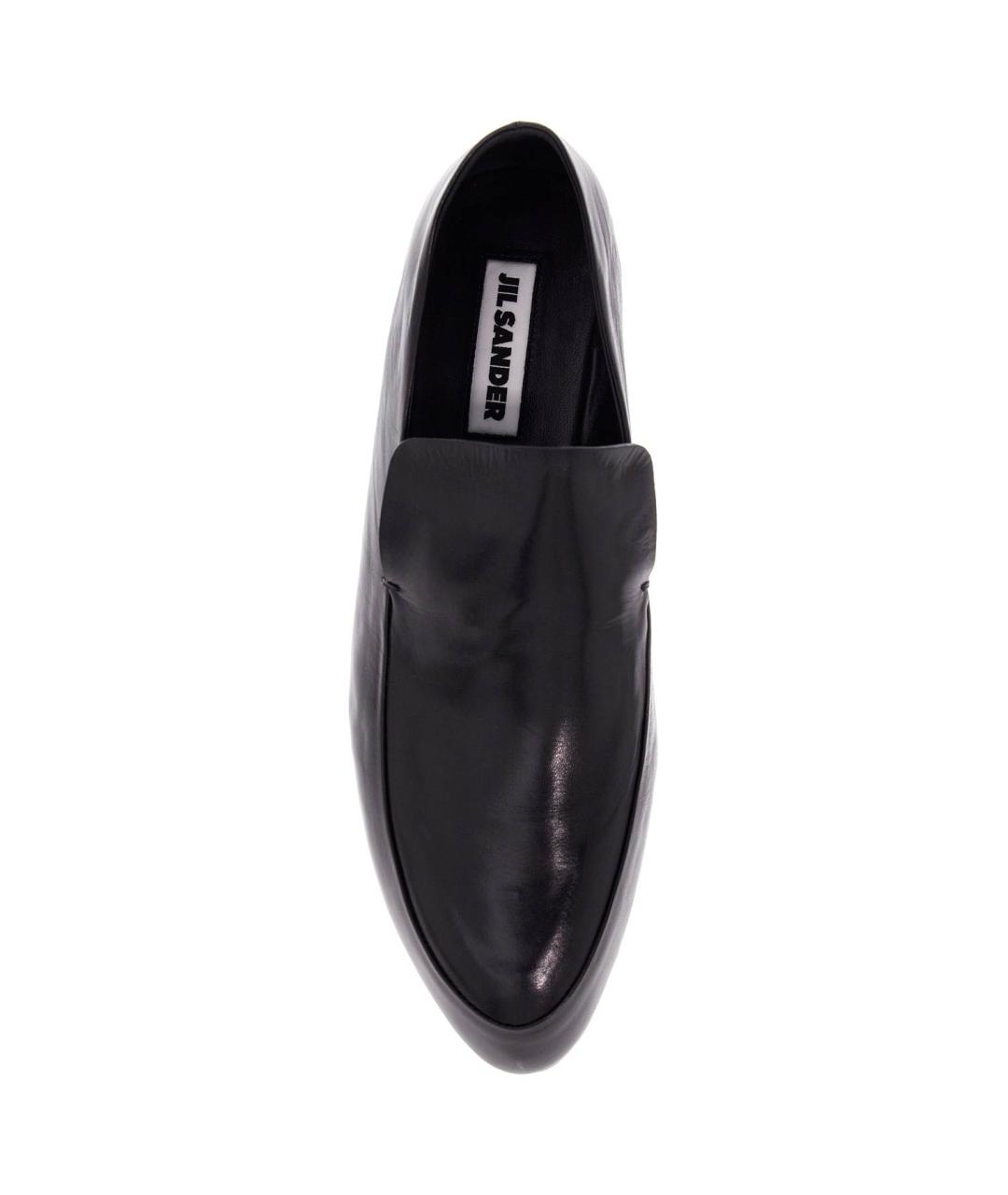 JIL SANDER Черные лоферы, фото 2