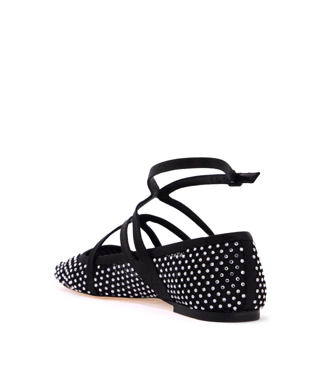 JIMMY CHOO Черные балетки, фото 3