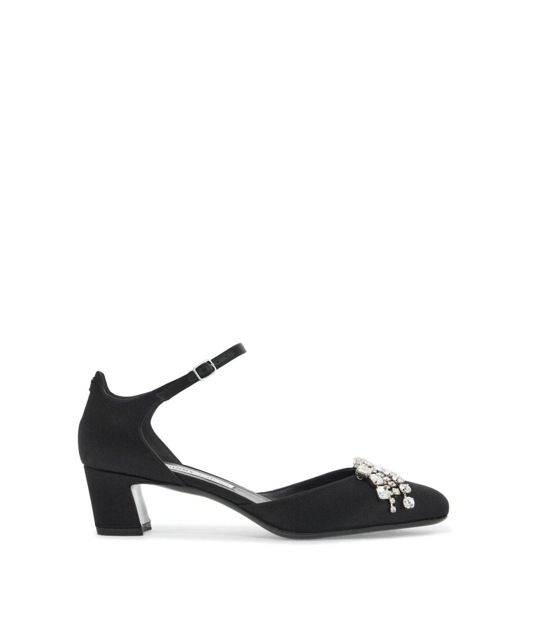 JIMMY CHOO Черные замшевые туфли, фото 1