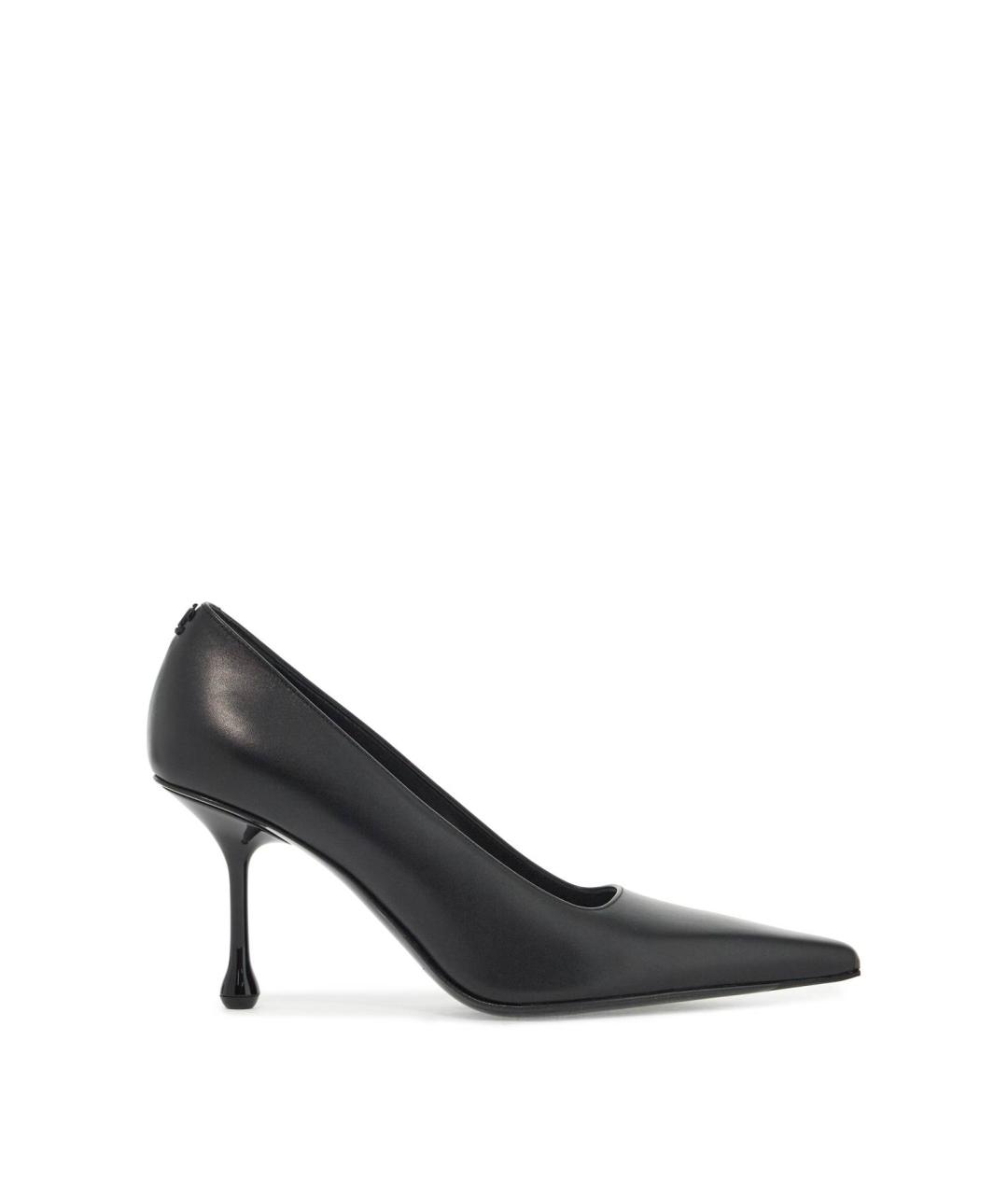 JIMMY CHOO Черные кожаные туфли, фото 1