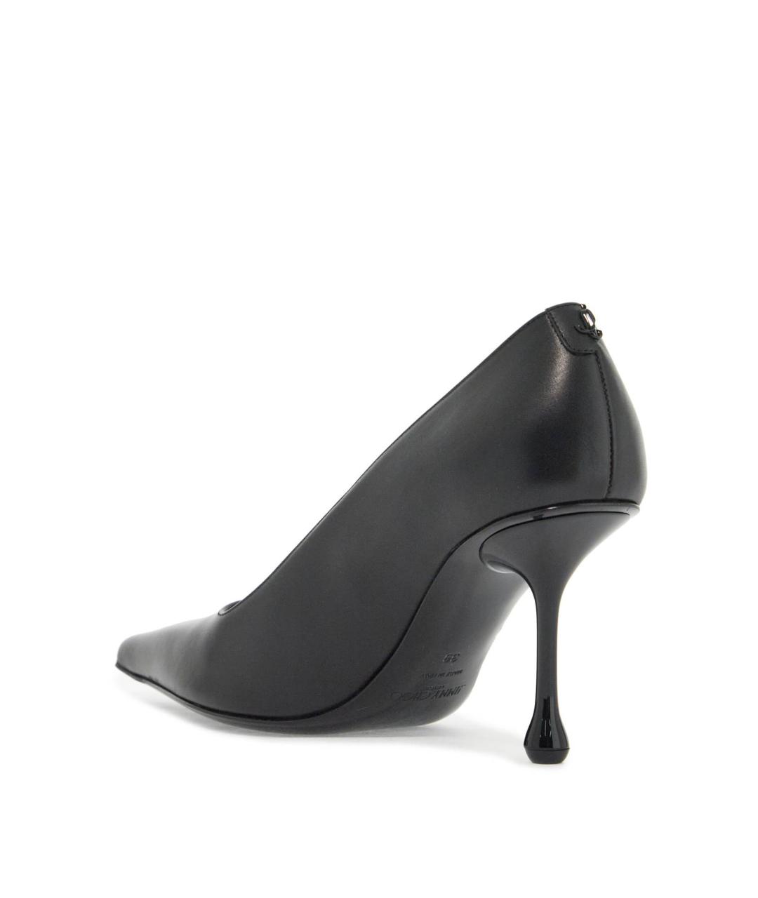 JIMMY CHOO Черные кожаные туфли, фото 3