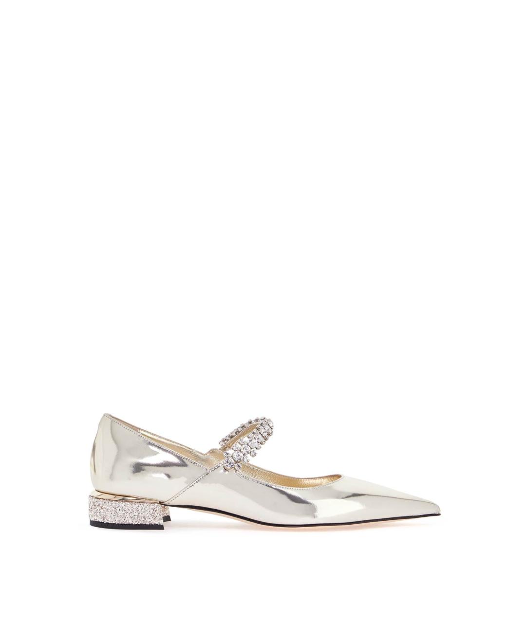 JIMMY CHOO Серебряные туфли, фото 1