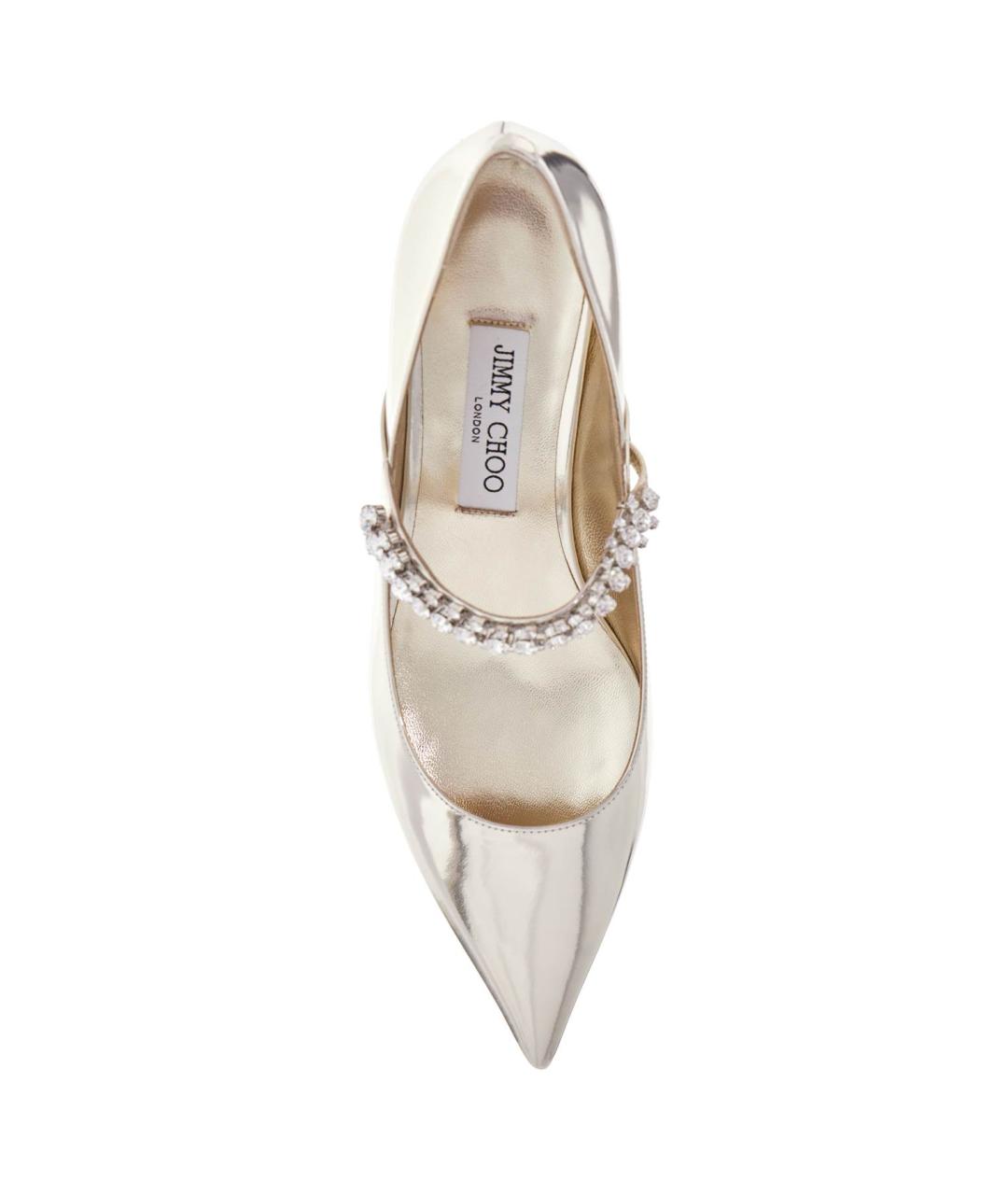 JIMMY CHOO Серебряные туфли, фото 2