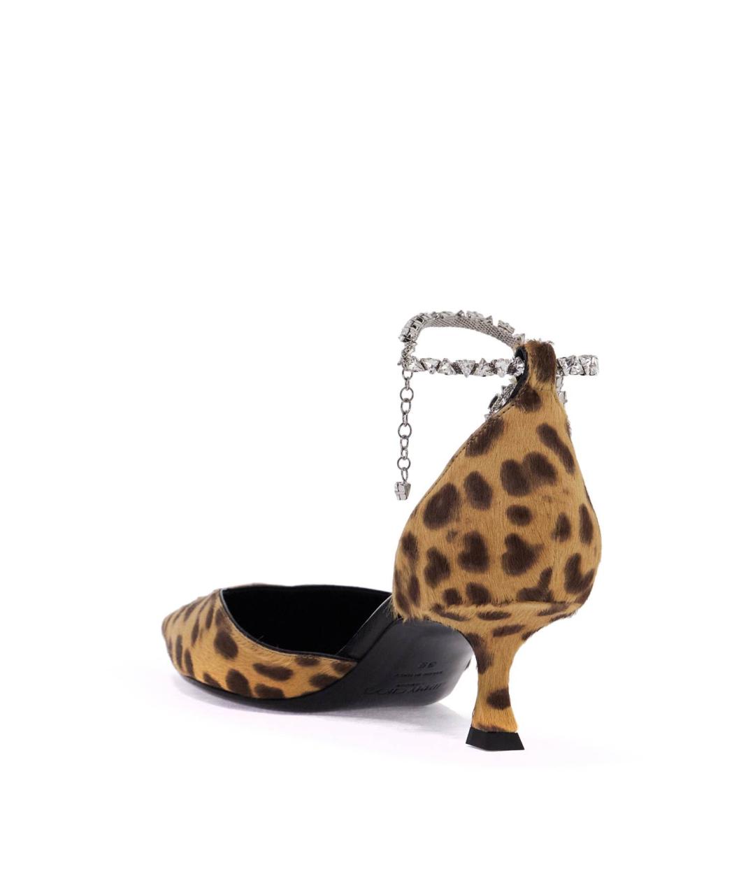 JIMMY CHOO Коричневые туфли, фото 3
