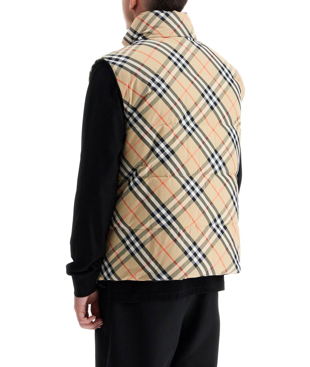 BURBERRY Бежевый жилет, фото 3