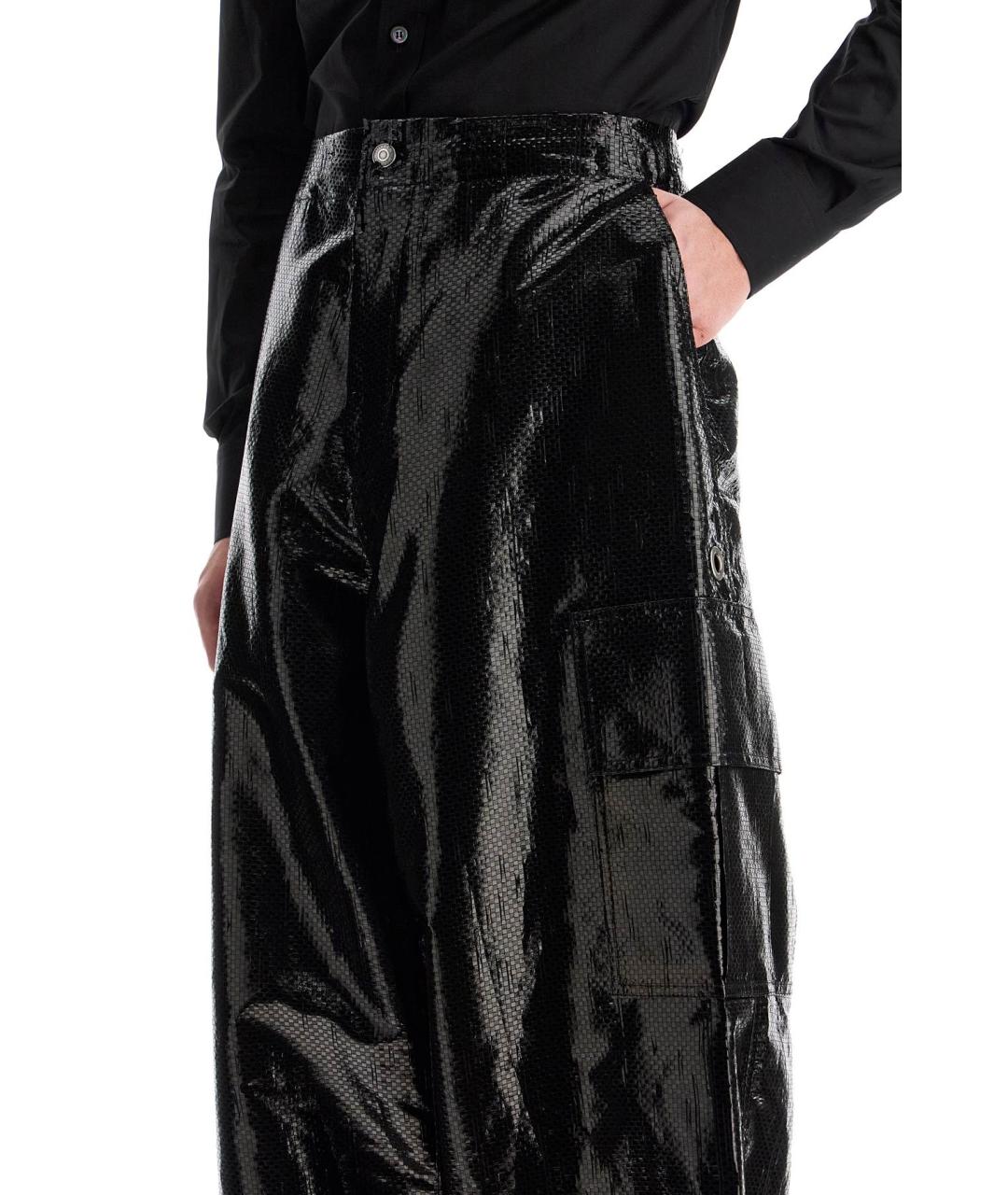 ALEXANDER MCQUEEN Черные повседневные брюки, фото 4
