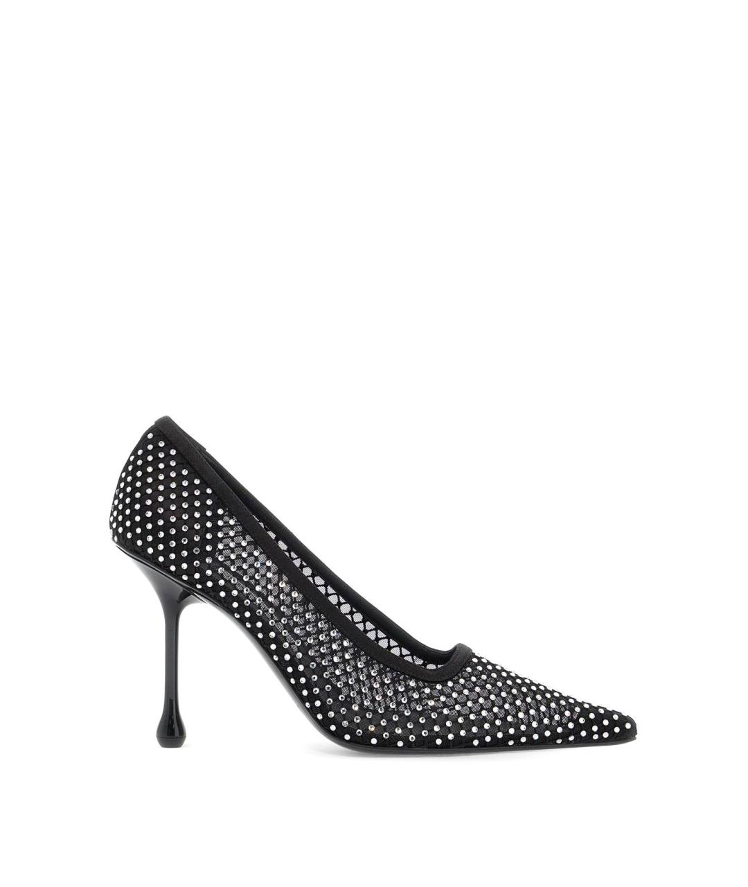 JIMMY CHOO Черные синтетические туфли, фото 2