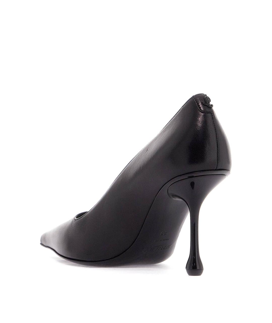 JIMMY CHOO Черные кожаные туфли, фото 4
