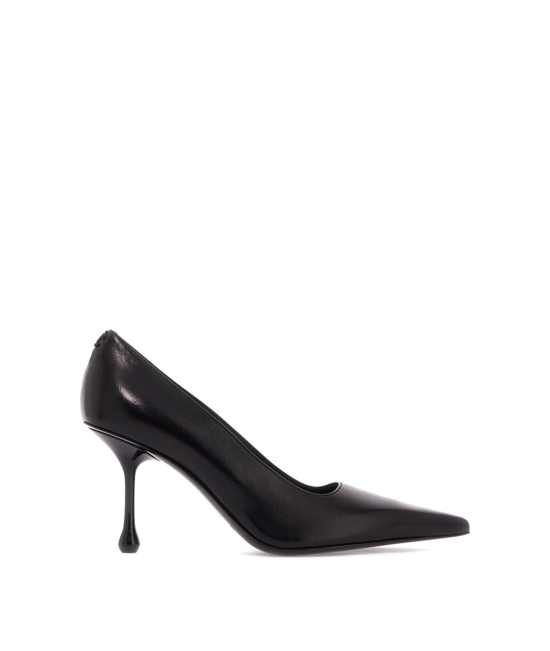 JIMMY CHOO Черные кожаные туфли, фото 2