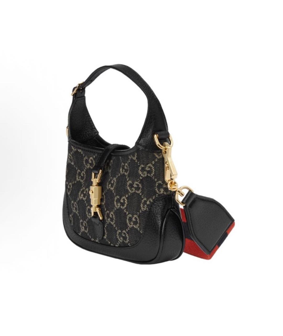 GUCCI Черная сумка с короткими ручками, фото 2